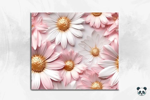 Daisy Flower 3D Seamless Pattern: A Comprehensive Overview